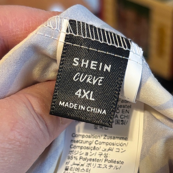 NWOT-SHEIN Multicolor Patchwork Maxi Dress - Picture 2 of 9